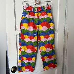 Nooworks Rainbow Lumps Painter Pants S carpenter work pants